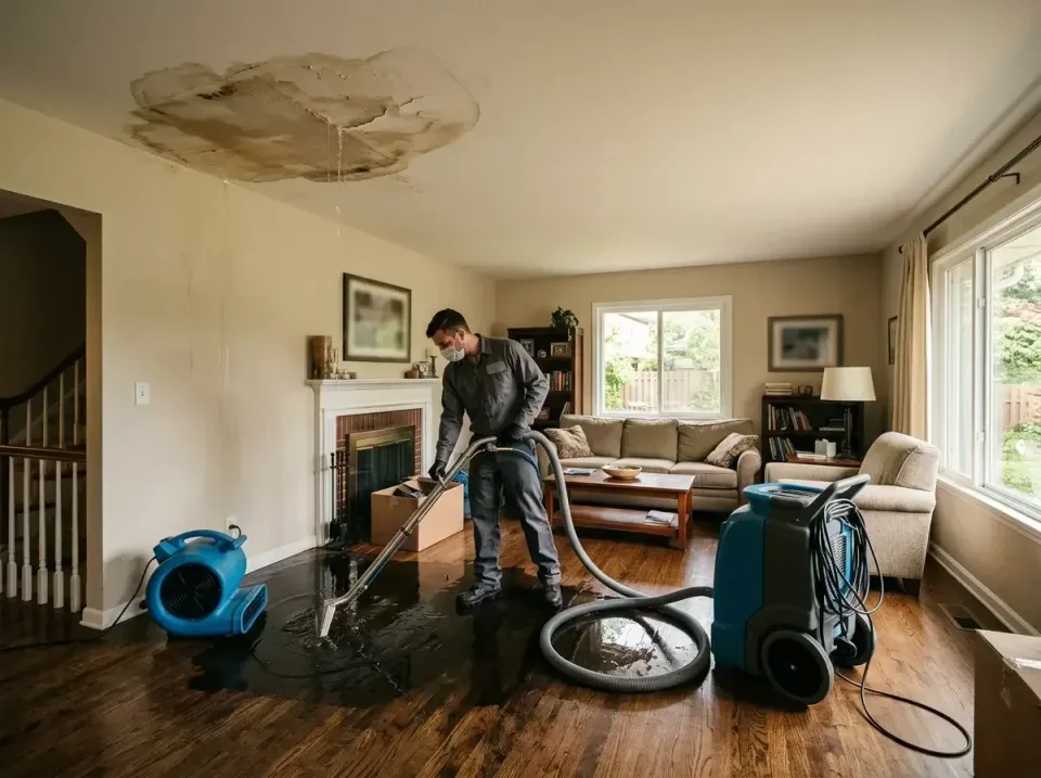 attic-pipe-burst-ceiling-drip-008 — frequently asked questions, Water Damage Restoration & Carpet Care in Belville, NC